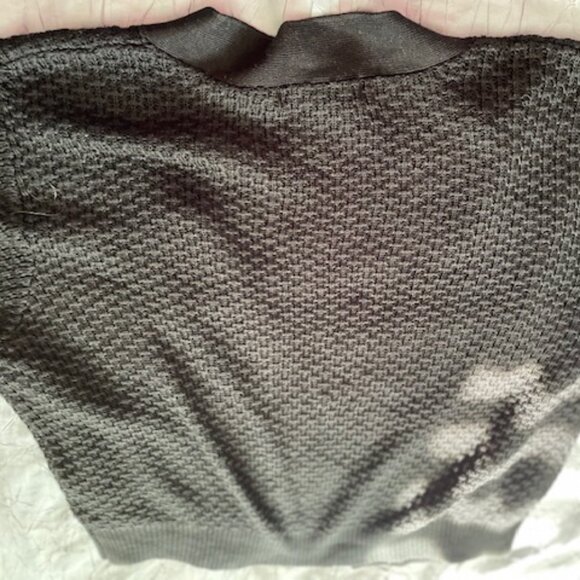 Jessica VTG Black Short Sleeved  Cropped Sweater  - Size 2X - Picture 10 of 10